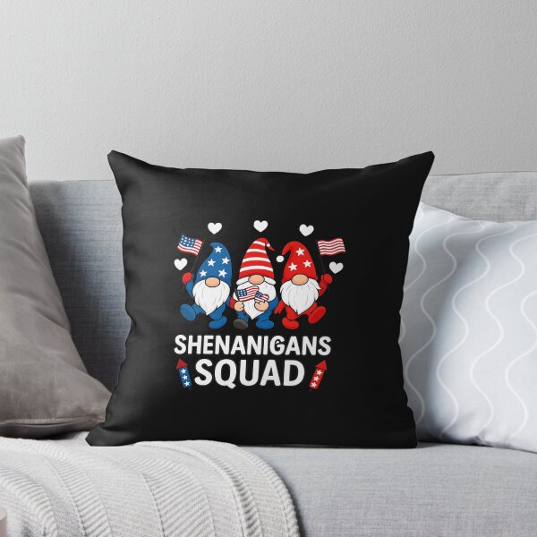 Item preview, Shenanigans Squad Happy 4th Of July Funny Gnome Patriotic designed and sold by TalalosART.