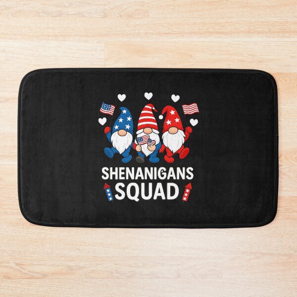 Item preview, Shenanigans Squad Happy 4th Of July Funny Gnome Patriotic designed and sold by TalalosART.