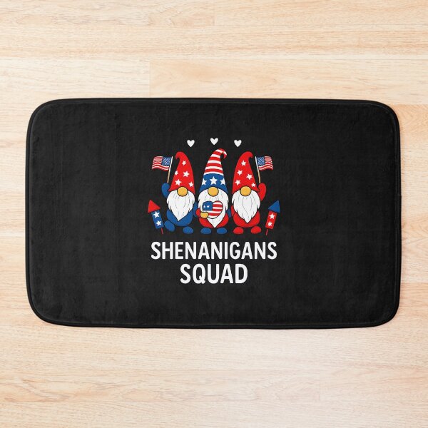 Item preview, Shenanigans Squad Happy 4th Of July Funny Gnome Patriotic designed and sold by TalalosART.