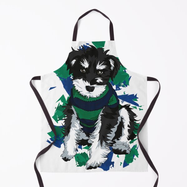Item preview, Copy of Schnauzer Puppy in Sweater designed and sold by NinaverseStudio.