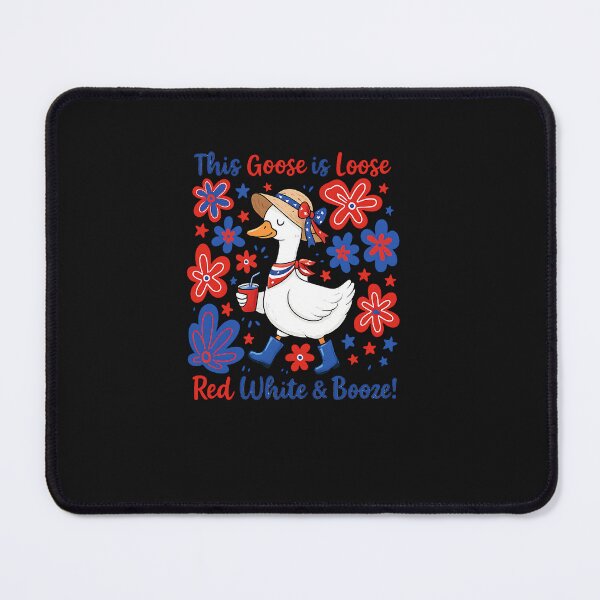 Item preview, This Goose Is Loose Red White And Boze Goose 4th Of July designed and sold by TalalosART.