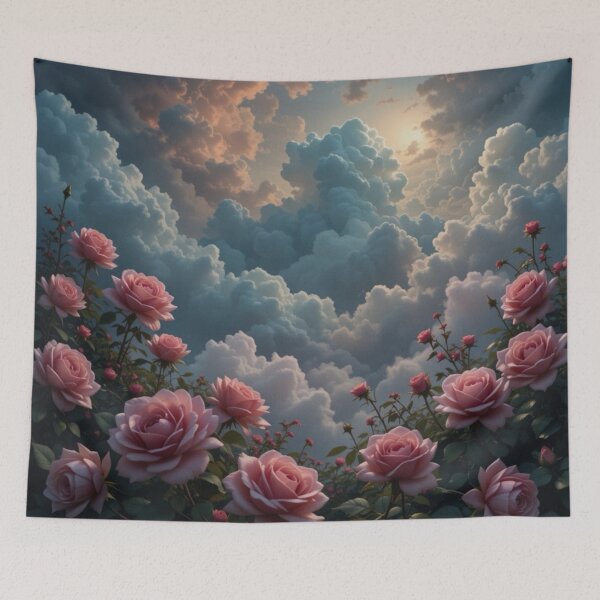 Item preview, Rose garden under the sky designed and sold by colorsofcherry.
