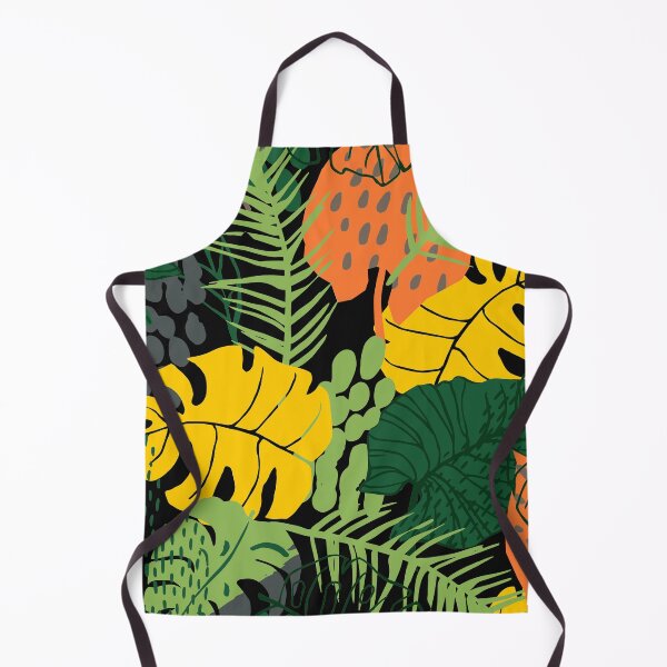 Item preview, Tropical Palm Leaves Island Pattern On Chic Black designed and sold by DEC02.