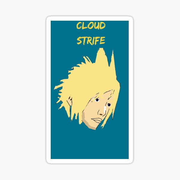 Item preview, CLOUD STRIFE designed and sold by GrindWardrobe.