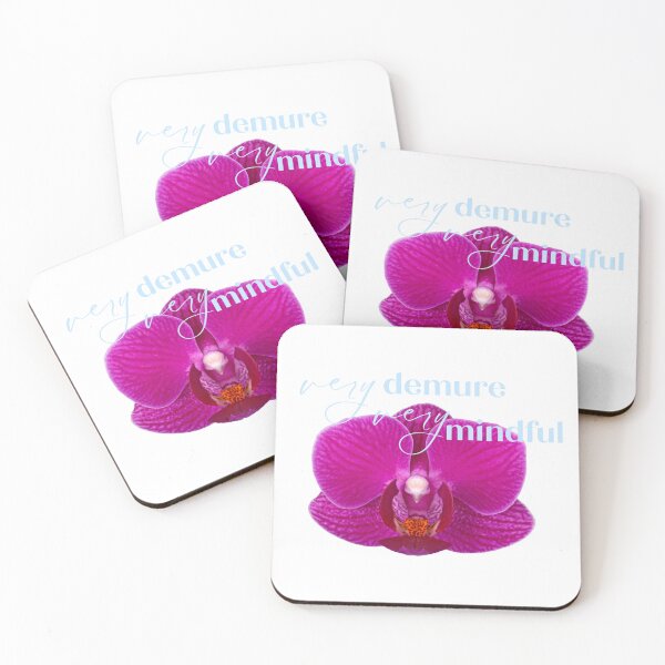 Item preview, Very demure very mindful orchid design designed and sold by Daintywear.