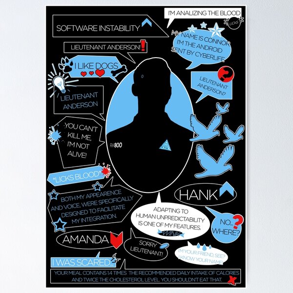 Item preview, Connor_Quote designed and sold by KanaHyde.