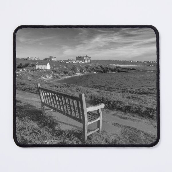 Item preview, Newquay Coast black and white designed and sold by Alisonchambers2.