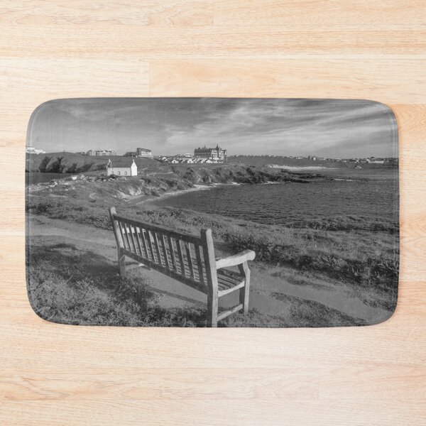Item preview, Newquay Coast black and white designed and sold by Alisonchambers2.