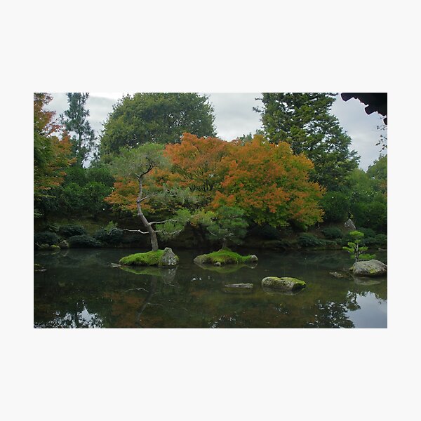 Item preview, Japanese garden in Autumn designed and sold by aligata1970.