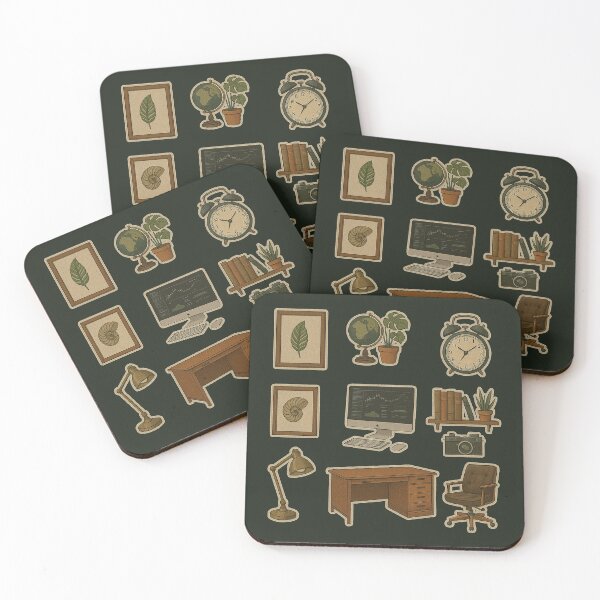 Item preview, Curious Minds Desk Collection designed and sold by zzz888.