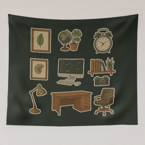 Item preview, Curious Minds Desk Collection designed and sold by zzz888.