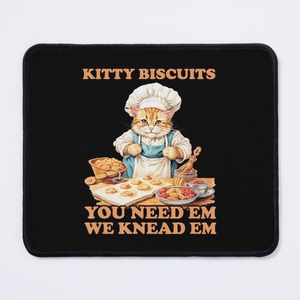 Item preview, Cute Kitty Biscuits We Knead Em You Need Em Cats Baking designed and sold by Cute-Collection.