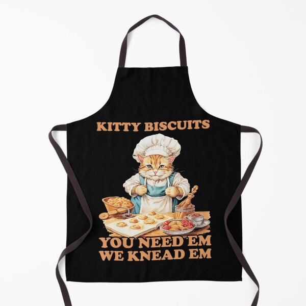 Item preview, Cute Kitty Biscuits We Knead Em You Need Em Cats Baking designed and sold by Cute-Collection.