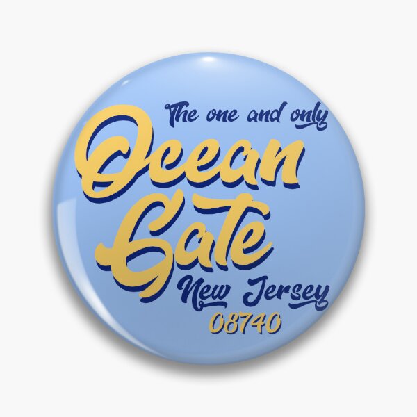 Item preview, Ocean Gate NJ designed and sold by Jilly Rose Ink.