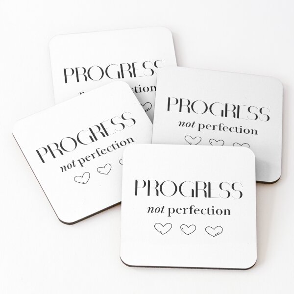 Item preview, Progress not perfection designed and sold by WhatCanISay.