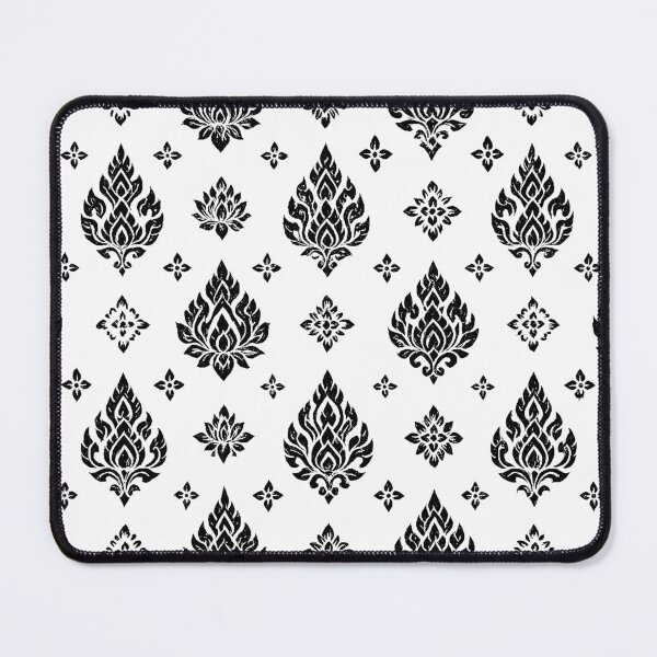 Item preview, Thai Luxury Seamless Pattern – Gold Kanok Design on Dark Navy Background designed and sold by HAFIZ-DP.