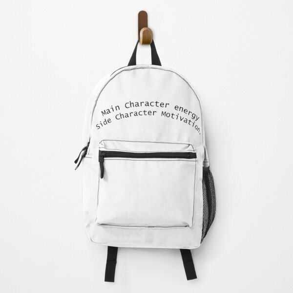 Item preview, Main Character Energy Side Character Motivation. Minimalist sarcastic funny Quote designed and sold by EverMuse_0_0.