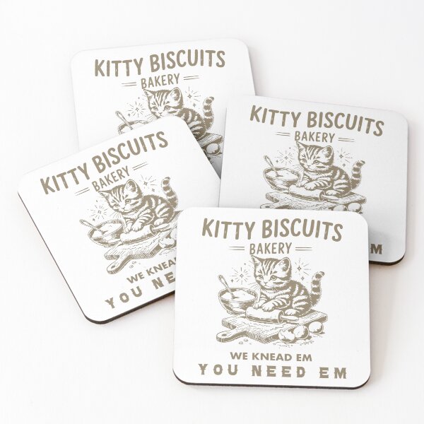 Item preview, Kitty Biscuits We Knead Em You Need Em Cat Biscuit Maker designed and sold by Cute-Collection.