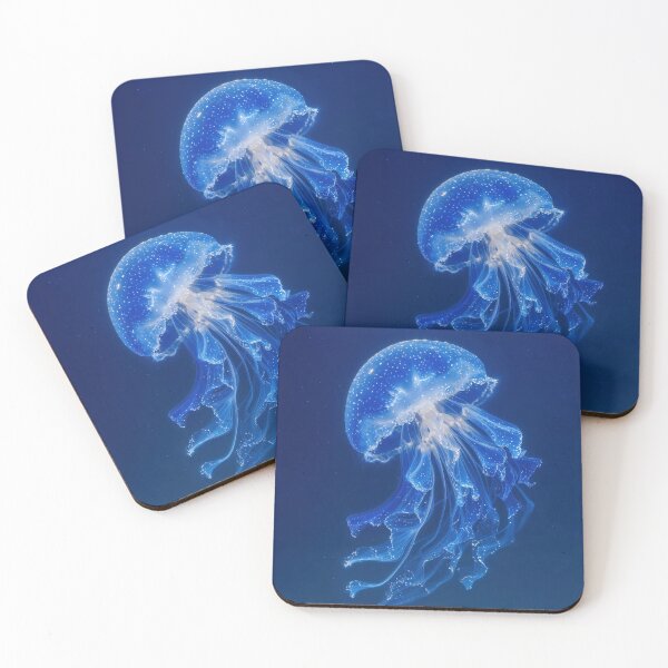 Item preview, Luminous Drift of the Ocean Jelly designed and sold by AshiraCreations.