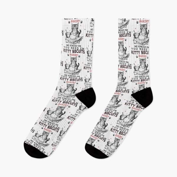 Item preview, Kitty Biscuits We Knead Em You Need Em Cat Lover Baking Retro designed and sold by Cute-Collection.