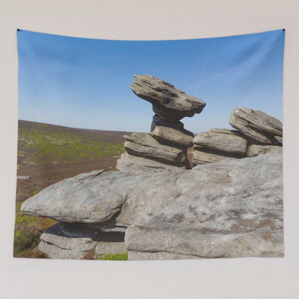 Item preview, The Rocking Stone Howden Moor designed and sold by Alisonchambers2.