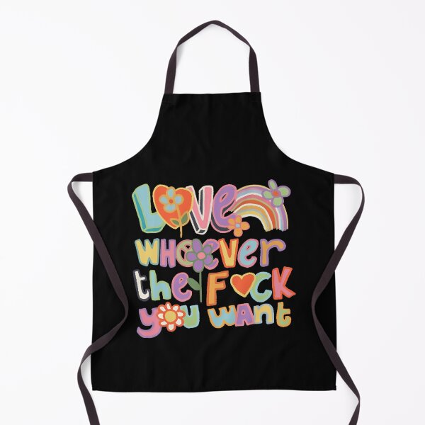 Item preview, Love Whoever The F You Want LGBTQ Rainbow Pride Cute Hearts Retro designed and sold by Filek-mable.