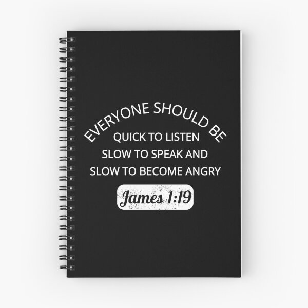 Item preview, Hear, Speak, Be Calm - James 1:19 designed and sold by MoriaStore.