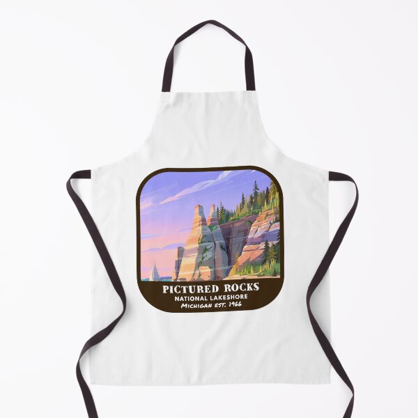 Item preview, Vintage Pictured Rocks National Lakeshore (Michigan) designed and sold by RabbitK.