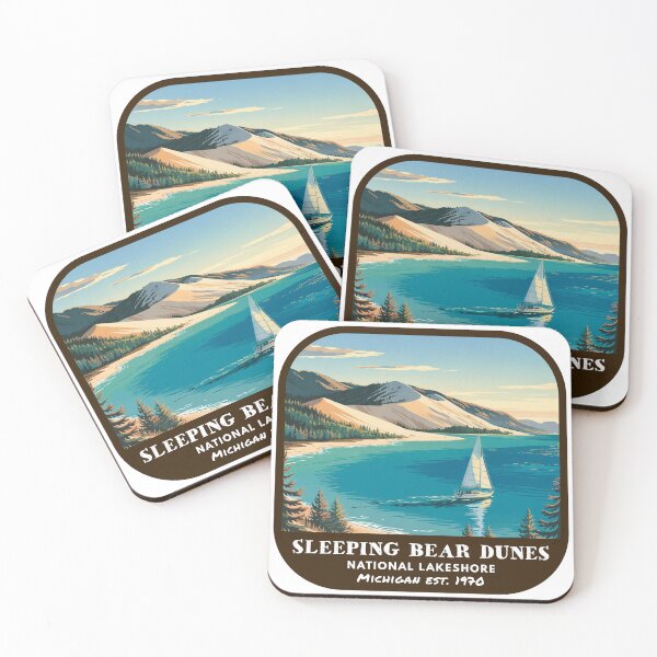 Item preview, Vintage Sleeping Bear Dunes National Lakeshore (Michigan) designed and sold by RabbitK.