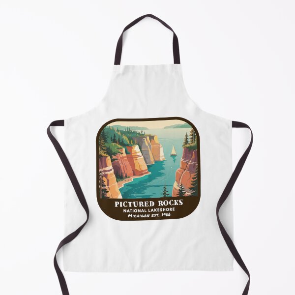 Item preview, Vintage Pictured Rocks National Lakeshore (Michigan) designed and sold by RabbitK.