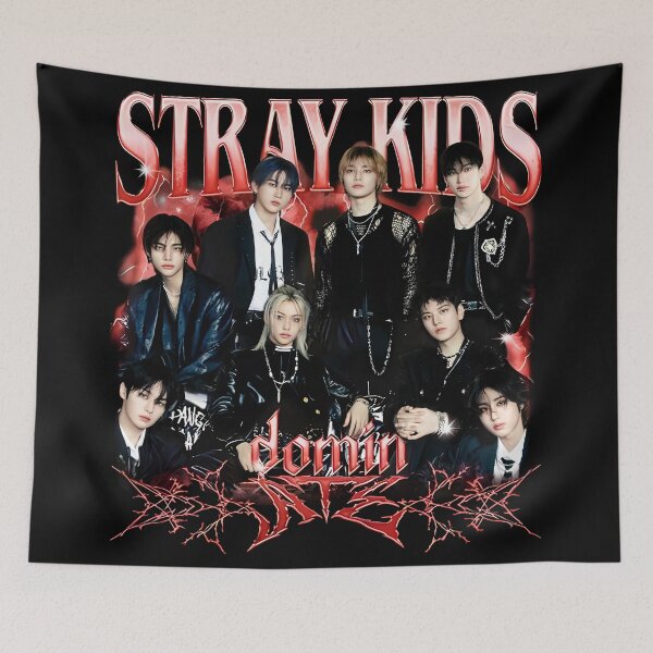 Item preview, Stray Kids Kpop Bootleg 90s Shirt designed and sold by HenikaPonko.