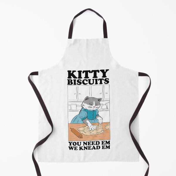 Item preview, Kitty Biscuits We Knead Em You Need Em Cats Baking designed and sold by Cute-Collection.