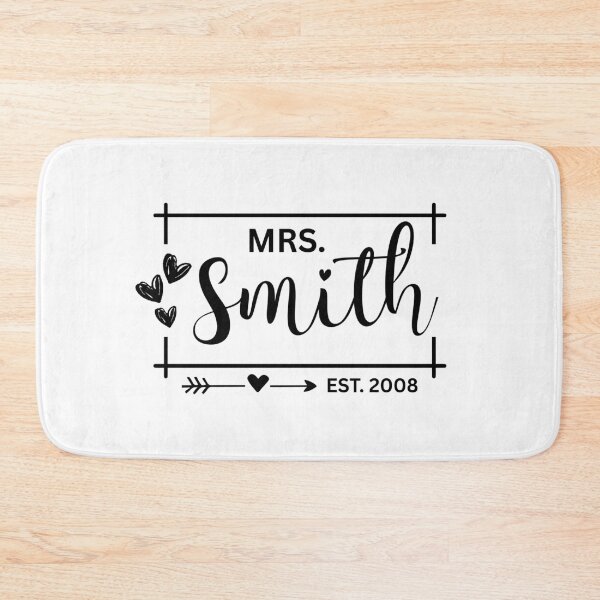Item preview, Mrs. Smith Estimated 2008 - 17th Wedding Anniversary Gift for Her Wifey Women designed and sold by Mozaic Clothes.