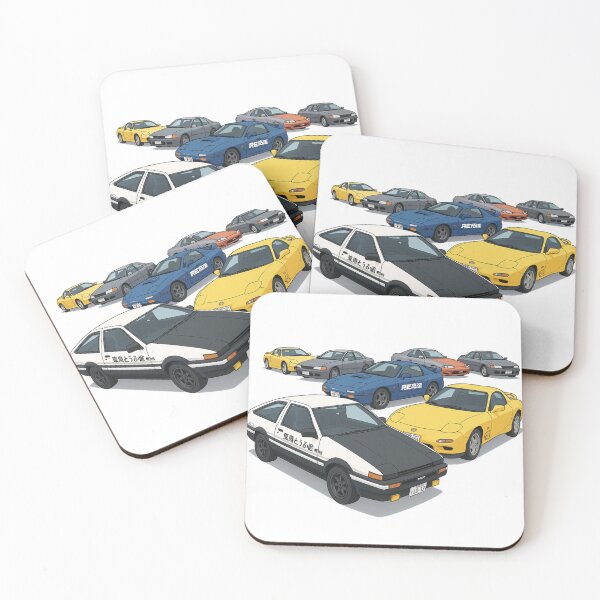 Item preview, JDM car illustration designed and sold by sabartgunpla.
