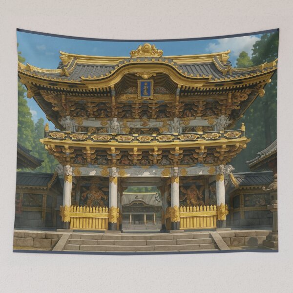 Item preview, The Yomeimon Gate of Nikko Toshogu Shrine designed and sold by Takeda-art.
