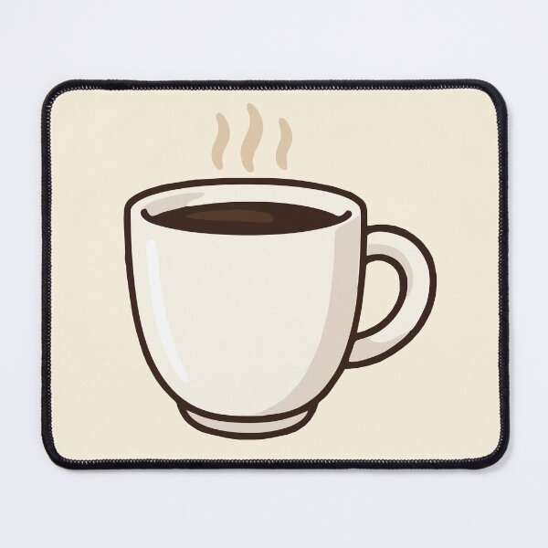 Item preview, Retro style light coffee cup design designed and sold by EchoOfSilence.