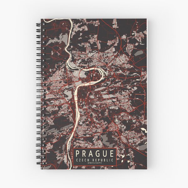 Item preview, Prague City Map of Czech Republic - Vector designed and sold by deMAP.