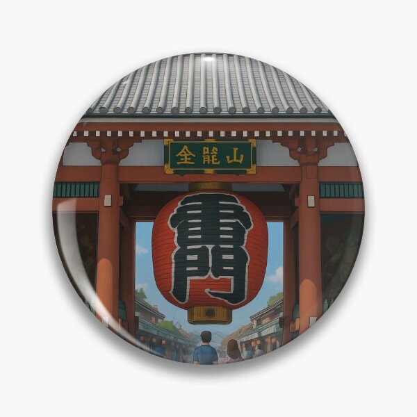 Item preview, The Kaminarimon Gate of Asakusa Sensoji Temple designed and sold by Takeda-art.