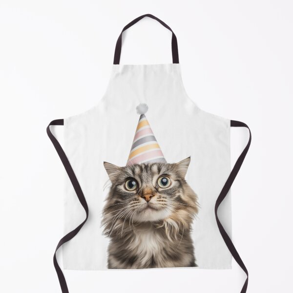Item preview, Cute American Curl Cat with Party Hat Birthday Celebration designed and sold by LazyOwlStore.