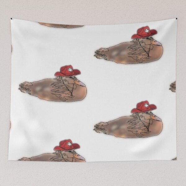 Item preview, Funny Duck in Canadian Cowboy Hat – animalsinhats designed and sold by Ashley’sAnimalz.