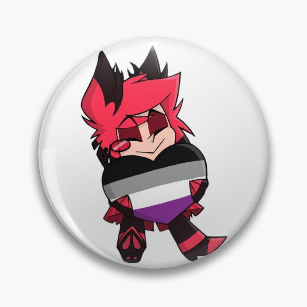 Item preview, Chibi Alastor (Asexual Pride)  designed and sold by rksharkd98.