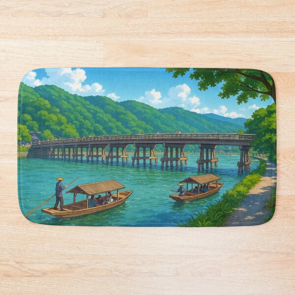 Item preview, Togetsukyo Bridge at Arashiyama designed and sold by Takeda-art.