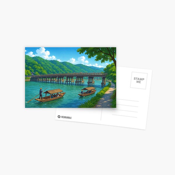 Item preview, Togetsukyo Bridge at Arashiyama designed and sold by Takeda-art.