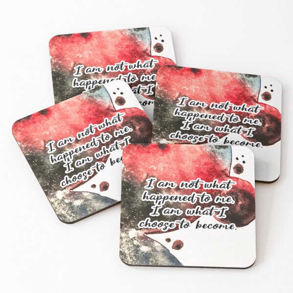 Item preview, I am not  Affirmation - blue & black Abstract  designed and sold by trossi.