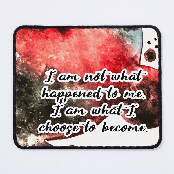 Item preview, I am not Affirmation - blue & black Abstract designed and sold by trossi.