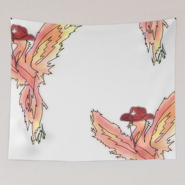 Item preview, Fiery Phoenix in Canadian Cowboy Hat – animalsinhats designed and sold by Ashley’sAnimalz.