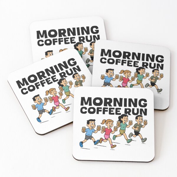 Item preview, Morning Coffee Run designed and sold by bustednut.