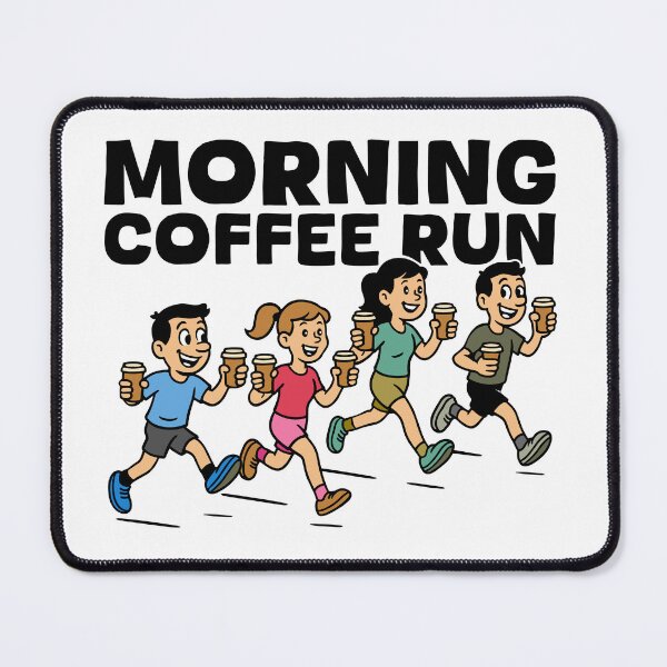 Item preview, Morning Coffee Run designed and sold by bustednut.