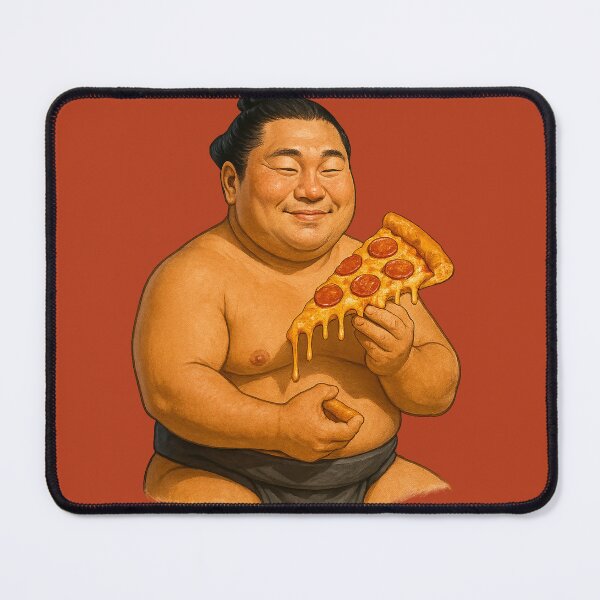 Item preview, Sumo Lover – Pizza Over Everything designed and sold by AleTot.