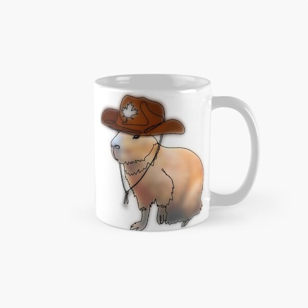 Item preview, Canadian Cowboy Capybara – animalsinhats designed and sold by Ashley’sAnimalz.
